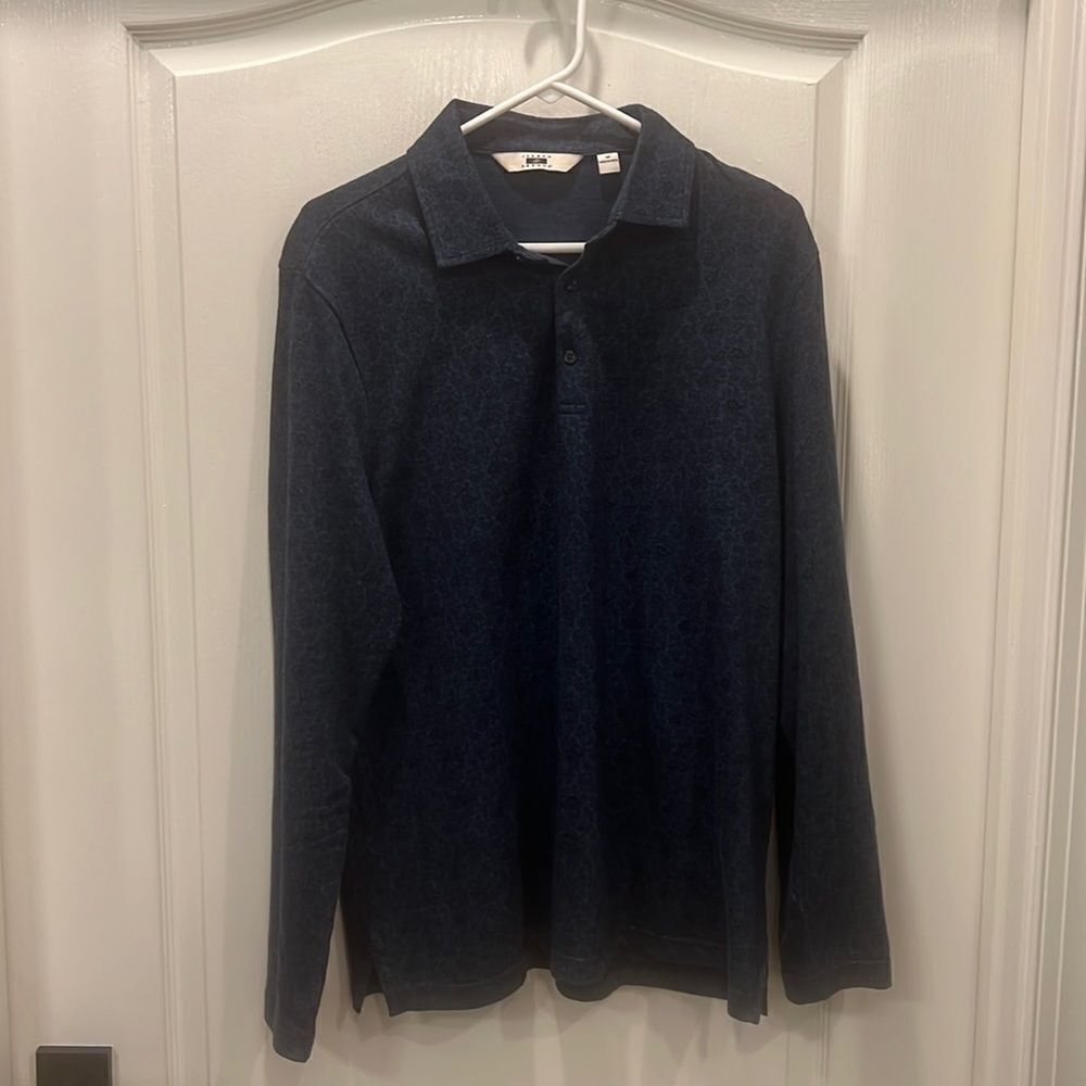 Joseph Abboud pullover shirt - 3 button front- Medium